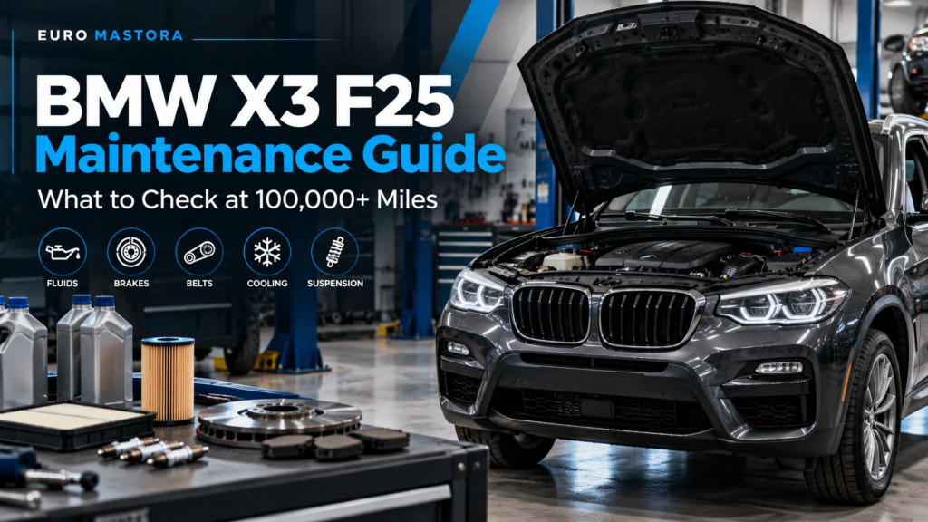 BMW X3 F25 Maintenance Guide | 100K+ Mile Checklist